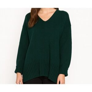 Carolyn Taylor Women's Dark Green Sweater Size large